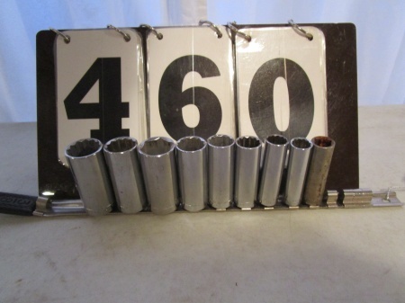 lot 460 image: Craftsman Sockets & Hex Drivers