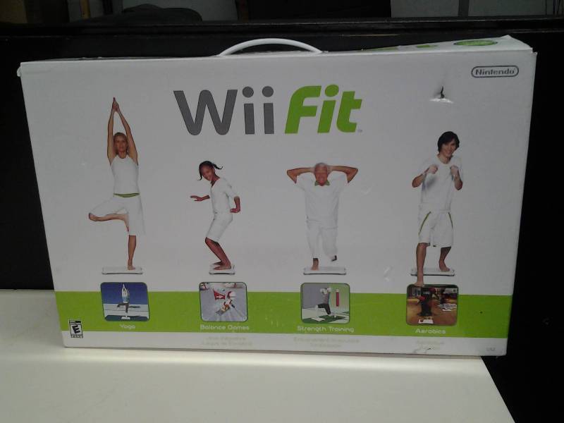 lot 34 image: Wii Fit Balance Board With Original Box
