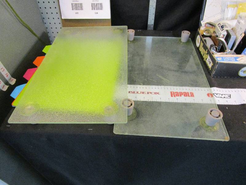 lot 97 image: Office Supplies and Cutting Boards
