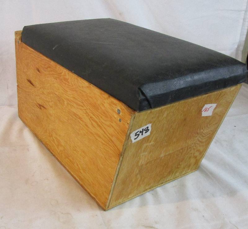 lot 105 image: Shoe Shining Kit and Wood Box