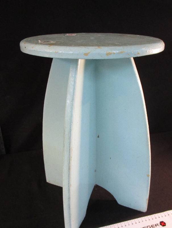 lot 122 image: Wooden Stool