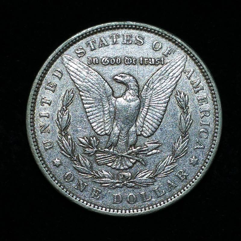 1890 P Morgan Silver Dollar