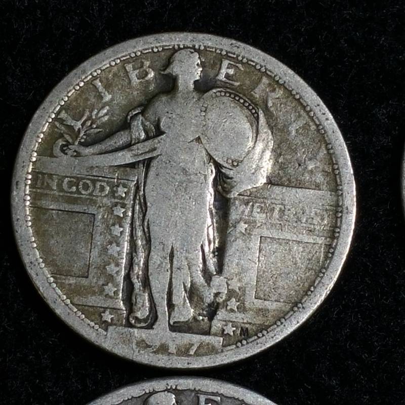 (4) Standing Liberty Silver Quarters
