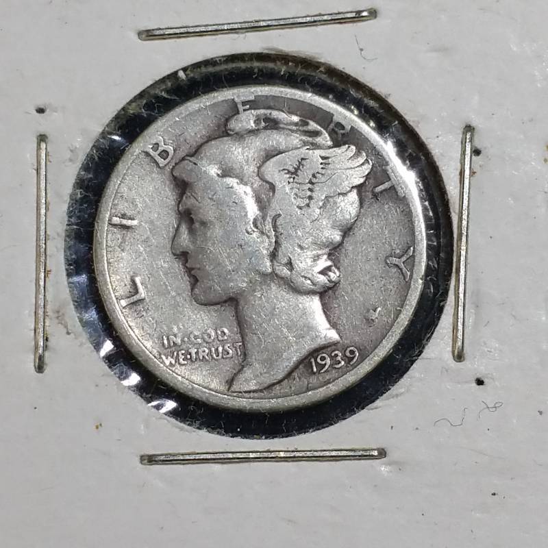(4) Silver Dimes - Barber & Mercury