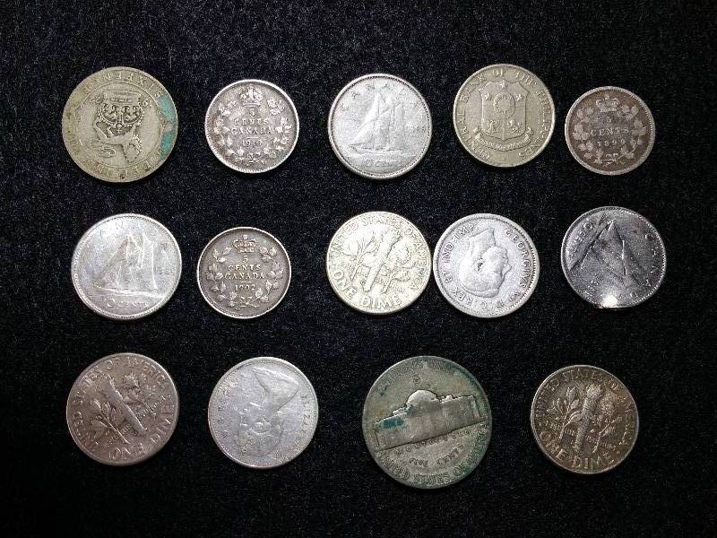 Canadian & US Silver Coins
