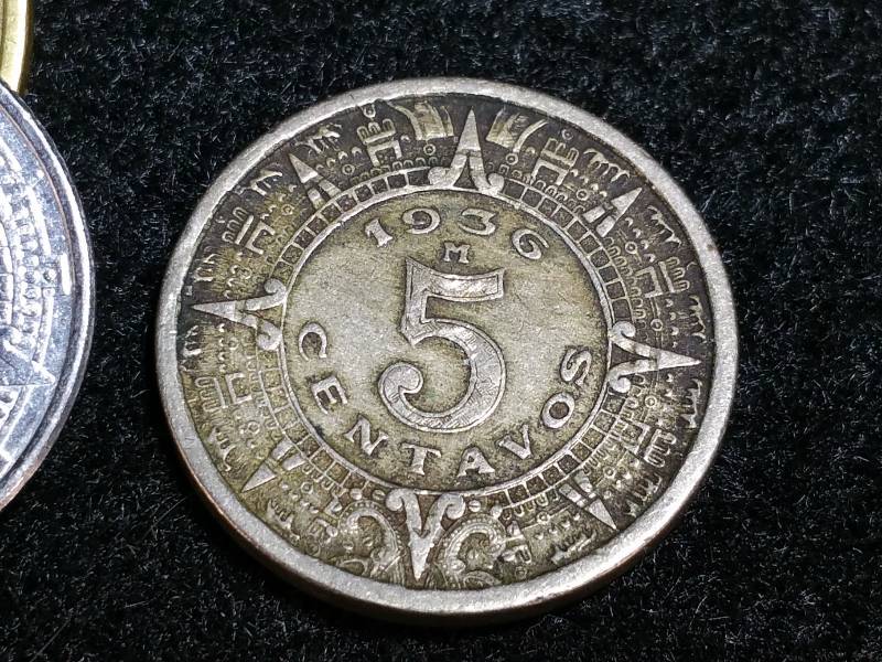 Mexican Coins 1930s - 1990s
