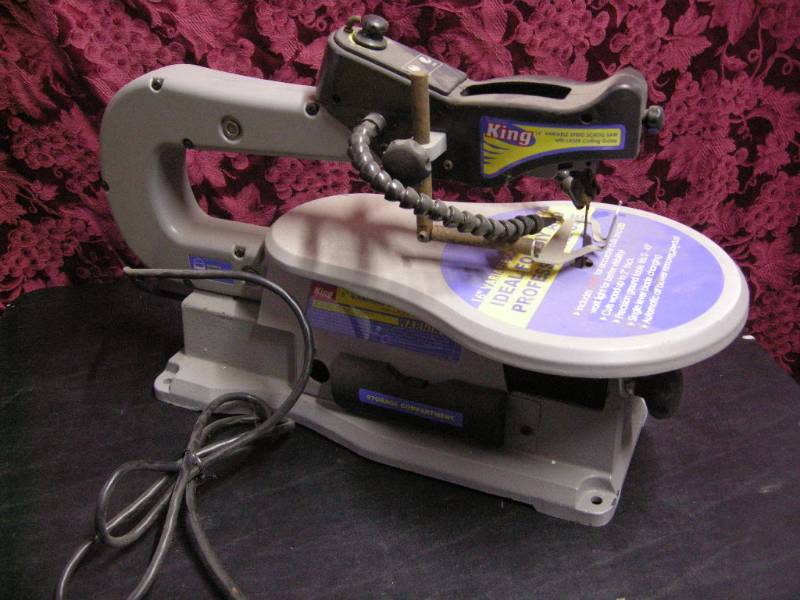 King 16 Variable Speed Scroll Saw
