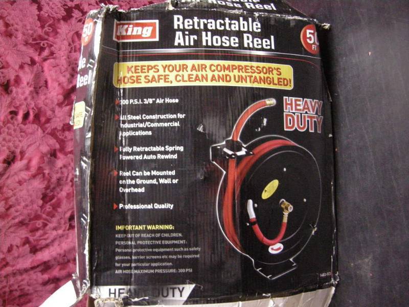 King Retractable Air Hose Reel