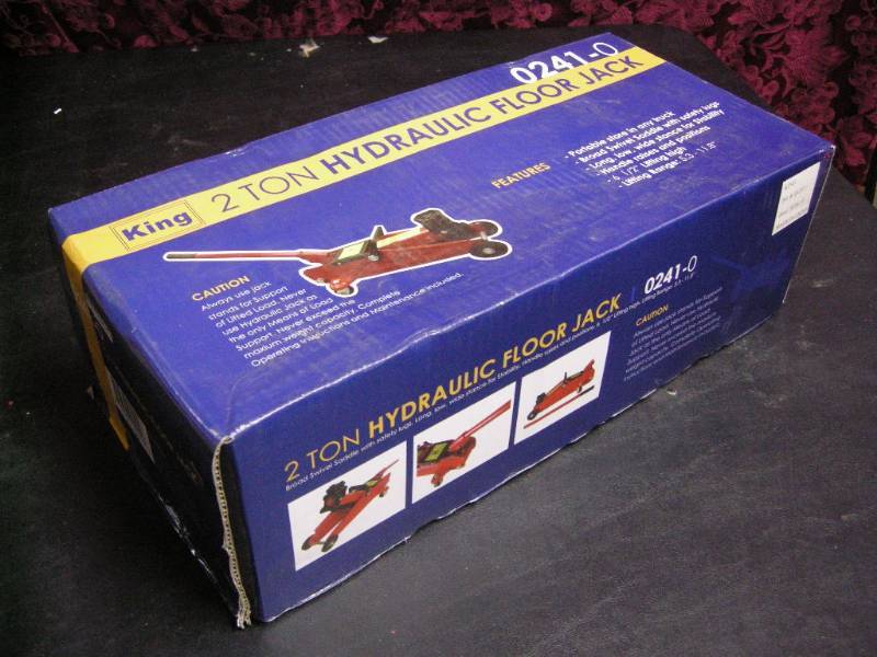 King 2 Ton Hydraulic Floor Jack