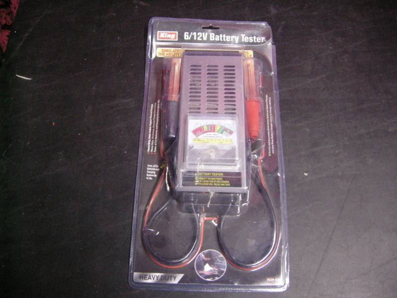 King 612v Battery Tester