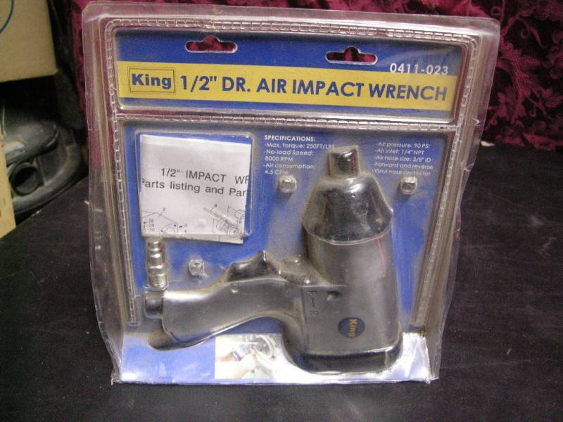 King 12dr Air Impact Wrench