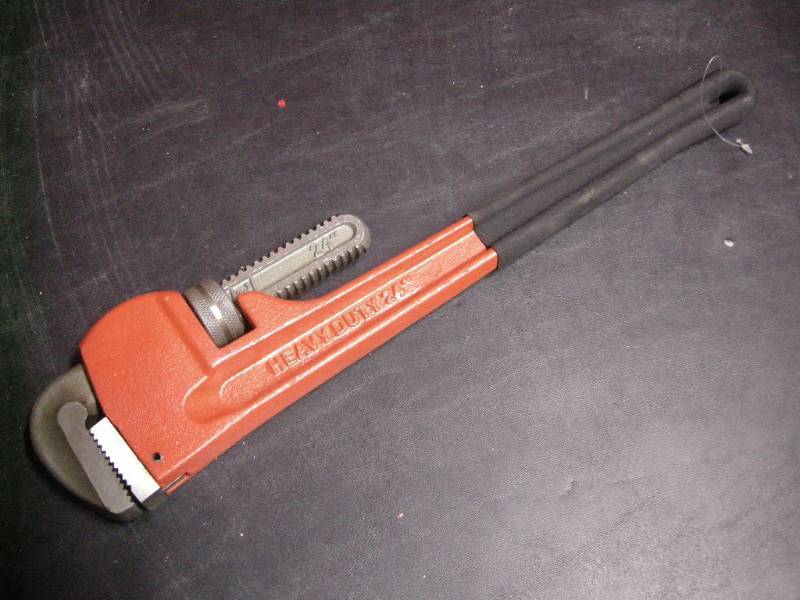 Heavy Duty Case Pipe Wrench