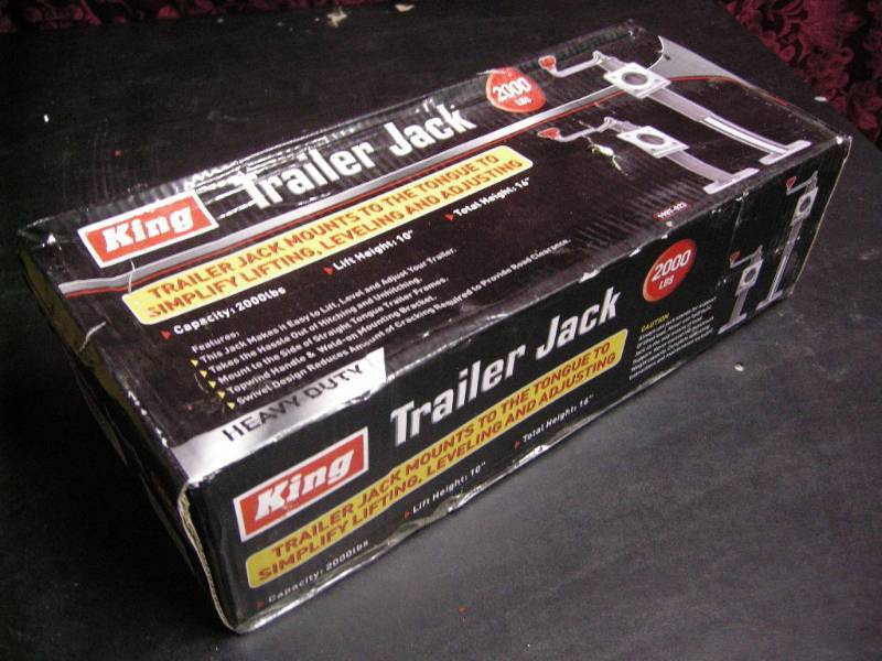 King 2000lb Trailer Jack