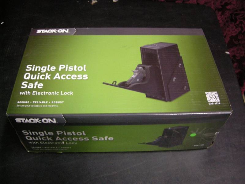 Stack-On Single Pistol Quick Access Safe