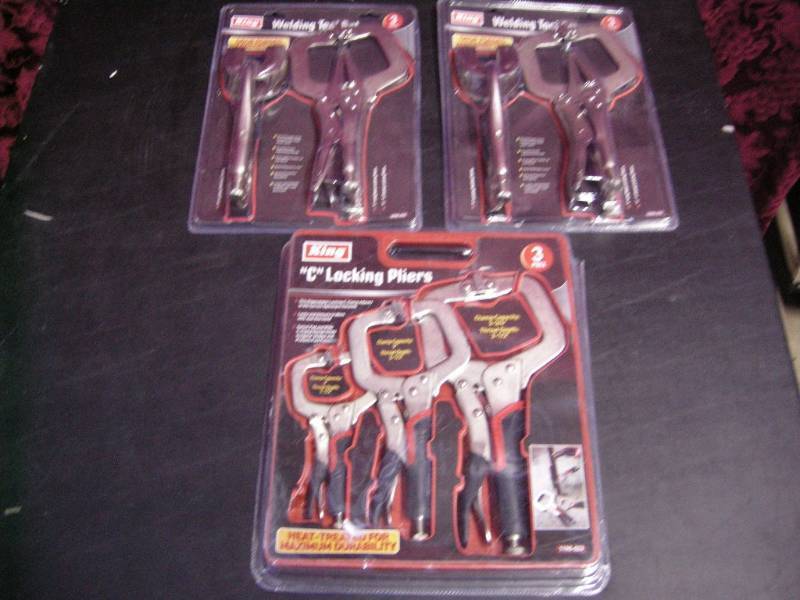 King Welding Tool-Locking Pliers Sets