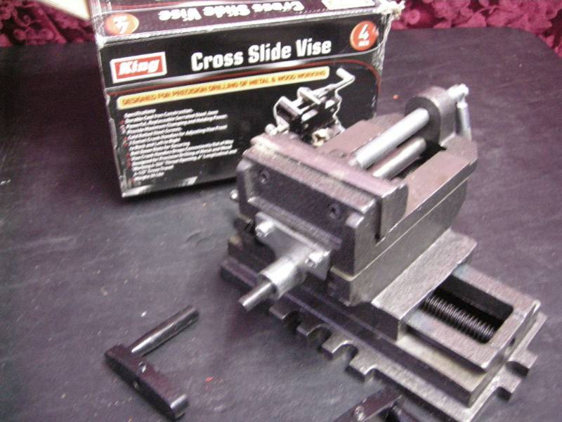 King 4 Cross-Slide Vise