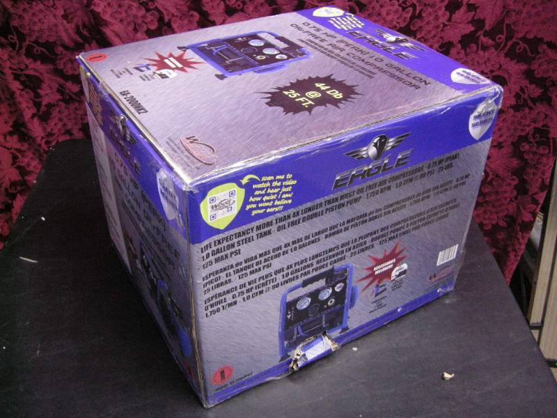 Eagle Silent Series Portable Air Compressor Kit