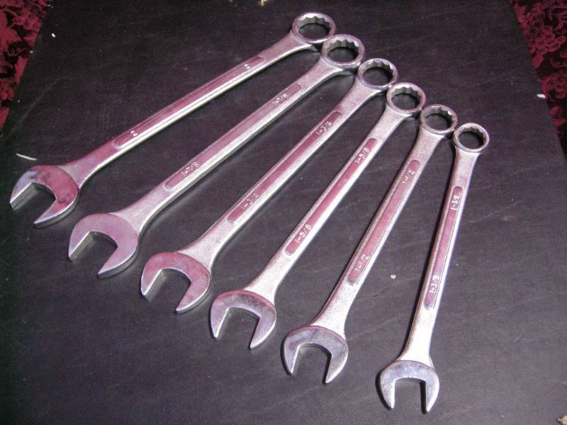 Large Combination Wrenches