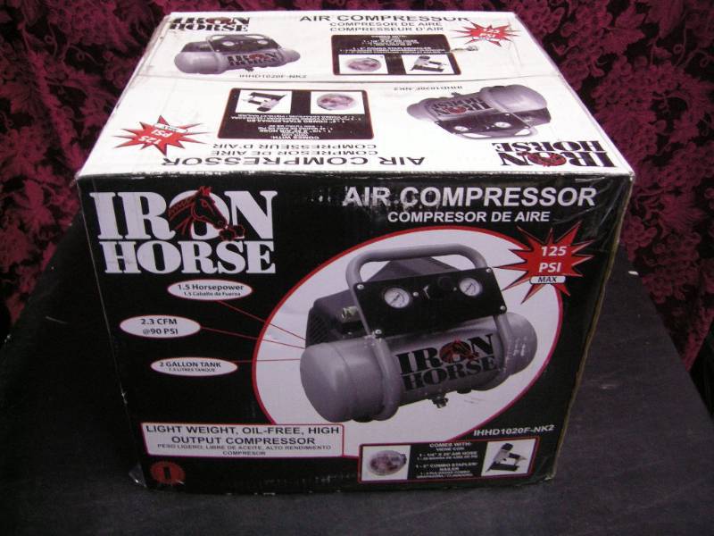 Iron Horse Portable Air Compressor Set