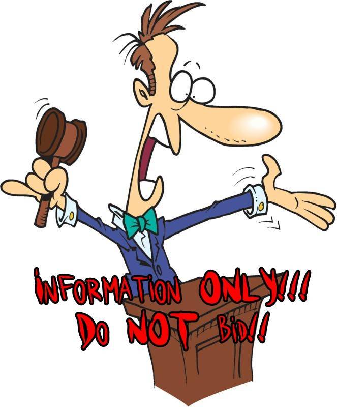 INFORMATION LOT ONLY - DO NOT BID