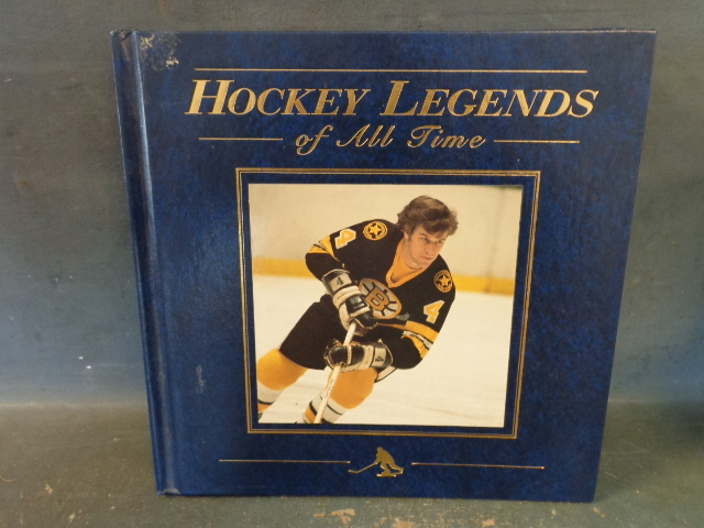 lot 48 image: Hockey Legends of All Time Hardback Book