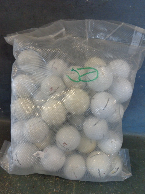 lot 64 image: 50 Various Golf Balls