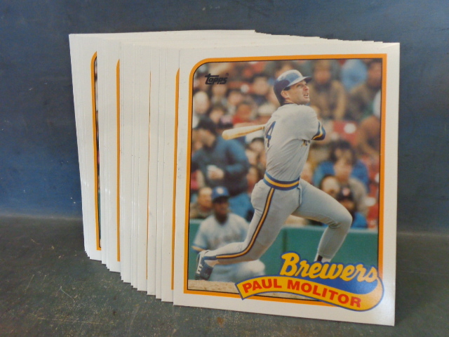 lot 66 image: Topps MLB Paul Molitor Folders