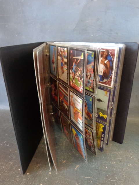 lot 68 image: Binder of Collector Cards, Athletes, Military and Misc