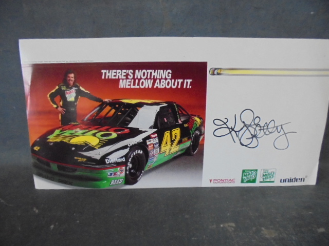 lot 23 image: Autographed Kyle Petty Advertisement
