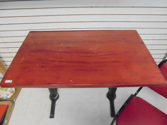 lot 9 image: Restaurant Table and Chair