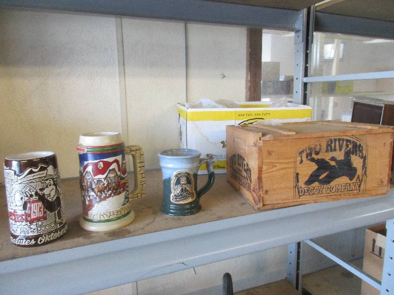 Beer Steins and decoys