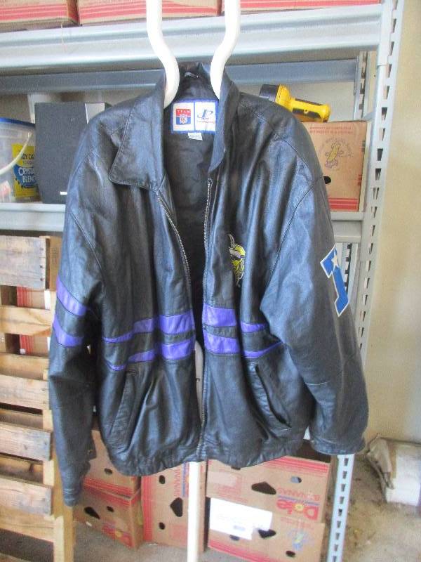 Leather coats and waders