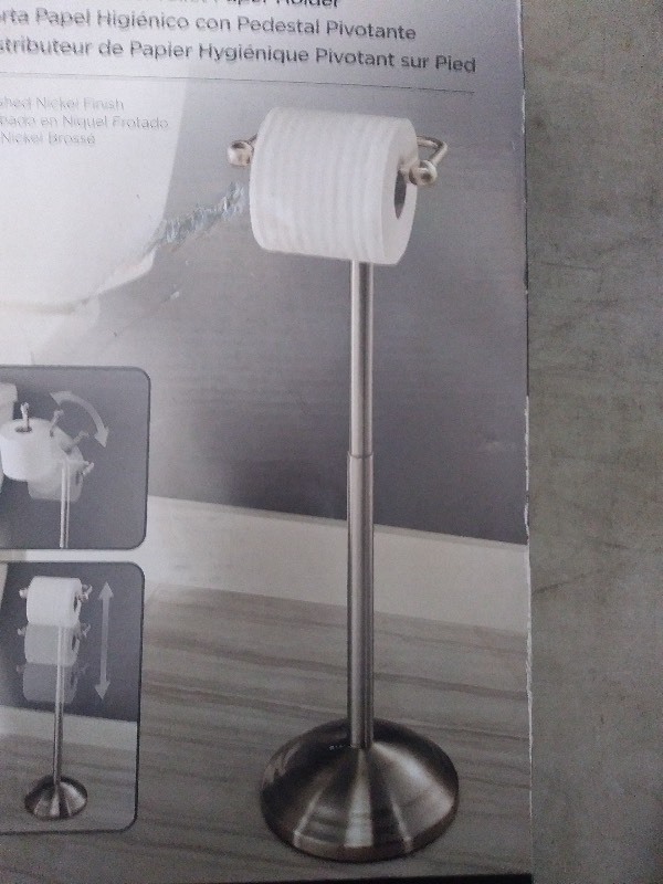 Delta Pivoting Pedestal Toilet Paper Holder