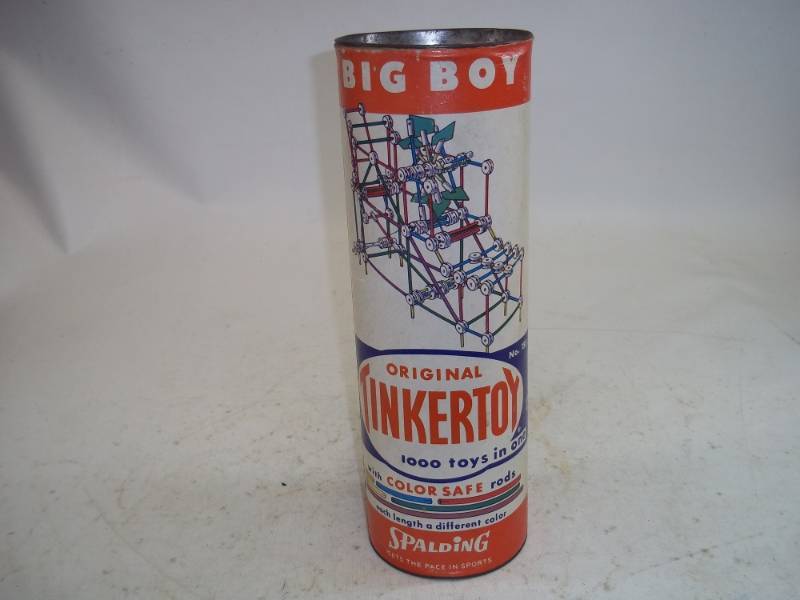 lot 7 image: The original Tinkertoy Big Boy feels full