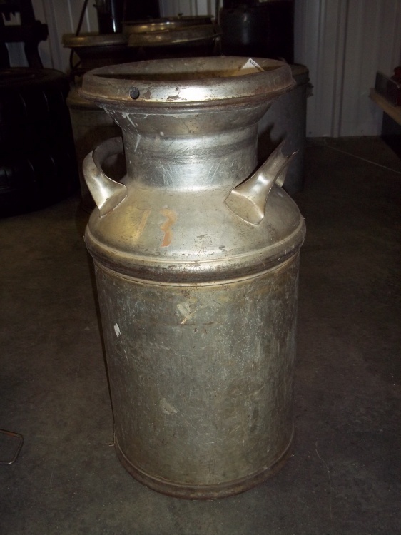 lot 25 image: Vintage Cream Can