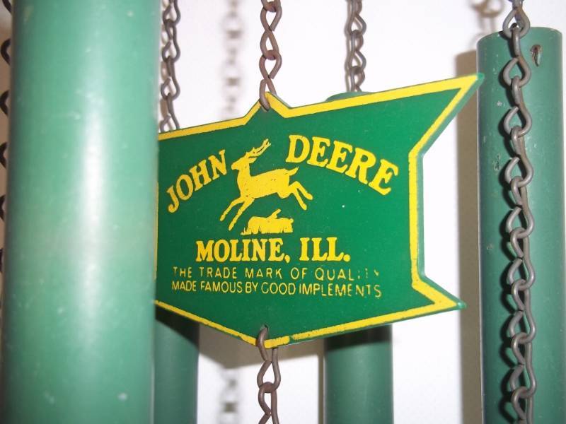 John Deere Wind Chime Advanced Sales Wadena County Humane Society Auction 224 KBID