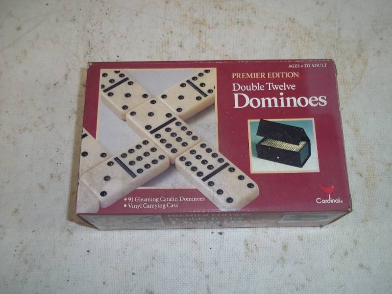 lot 29 image: Double Twelve Dominoes