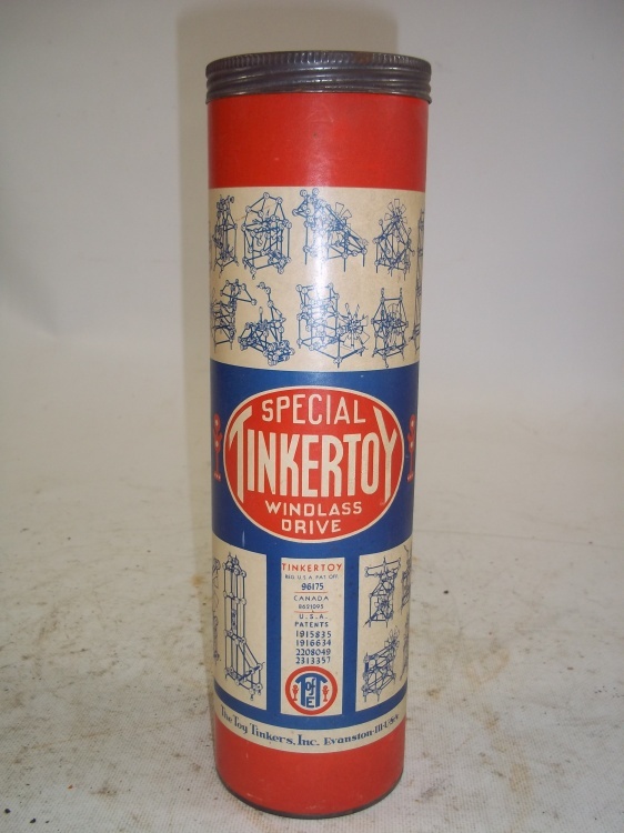 lot 51 image: Special Tinkertoy windlass drive feels full
