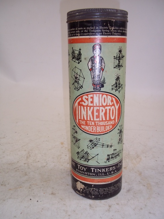 lot 52 image: Senior Tinkertoy the ten thousand wonder builder