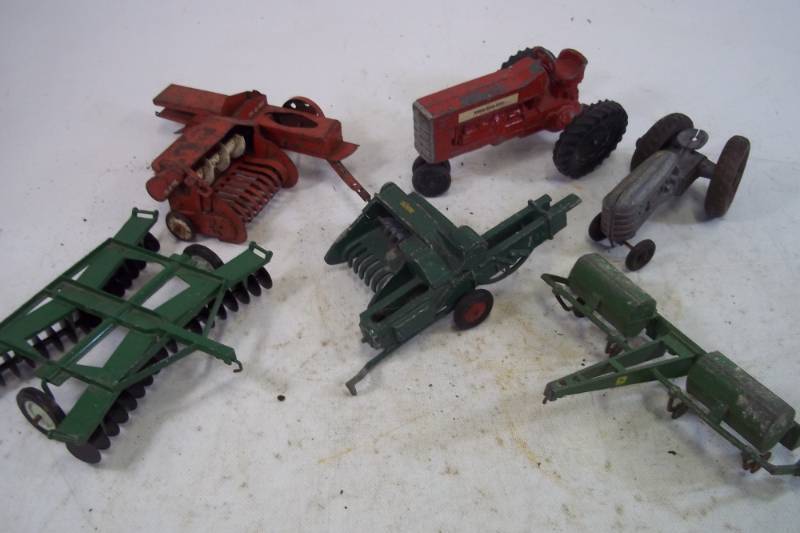 lot 66 image: Vintage Toy Farm Equipment
