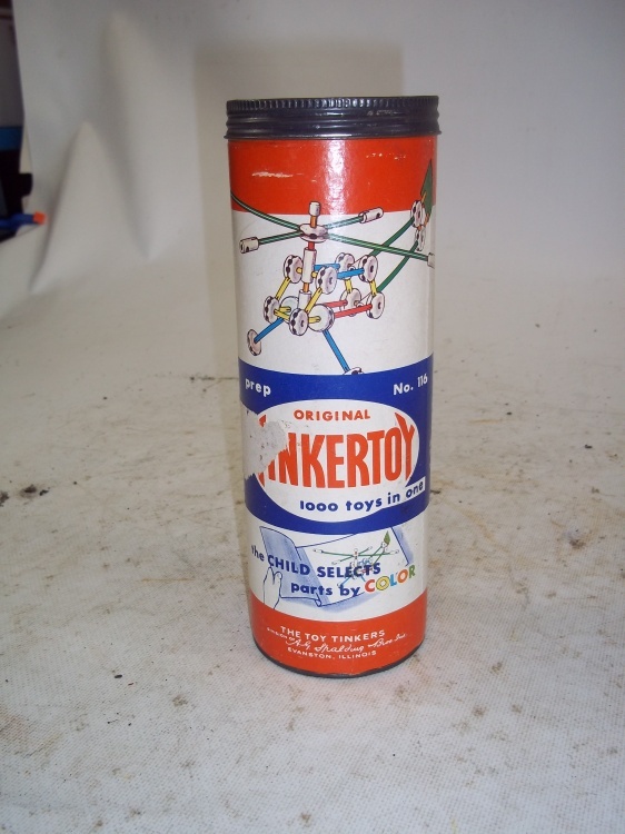 lot 85 image: Vintage Tinker Toy no.116 feels full