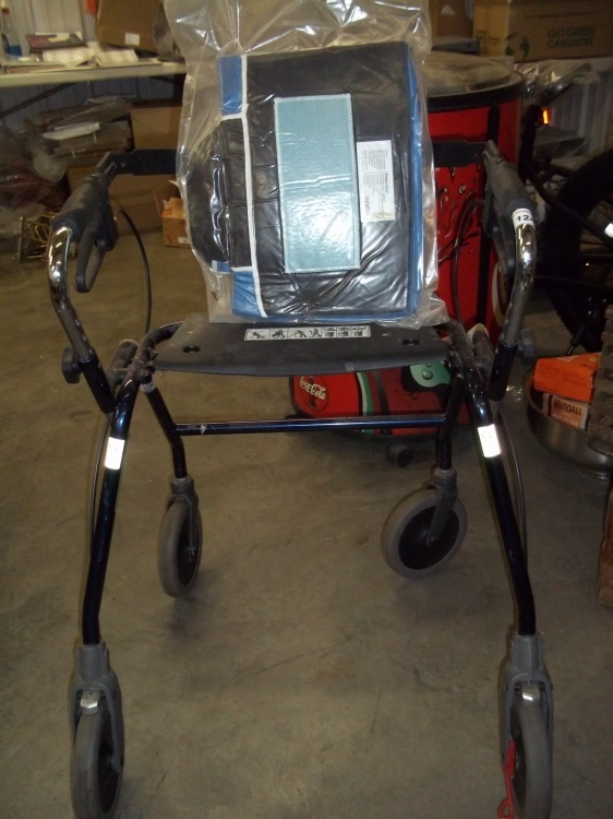 lot 124 image: Walker with body wedges