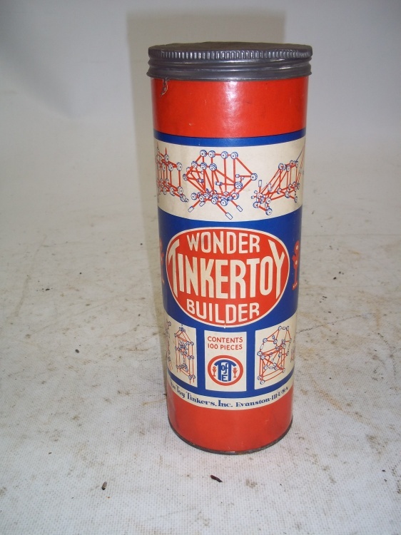 lot 132 image: Vintage Tinkertoy