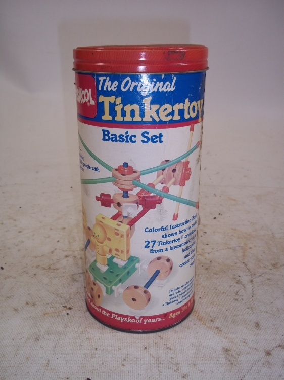 lot 133 image: Vintage Playskool Tinkertoy