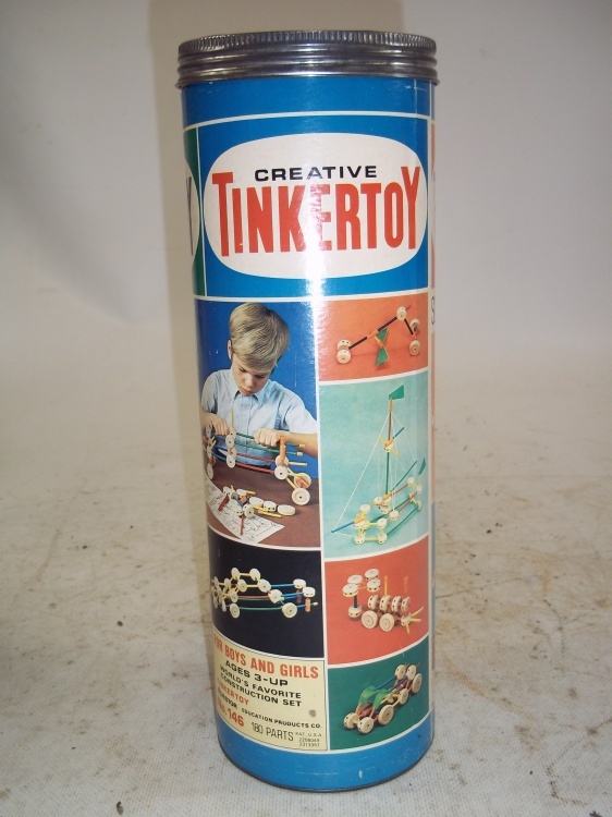lot 136 image: Vintage Tinkertoy