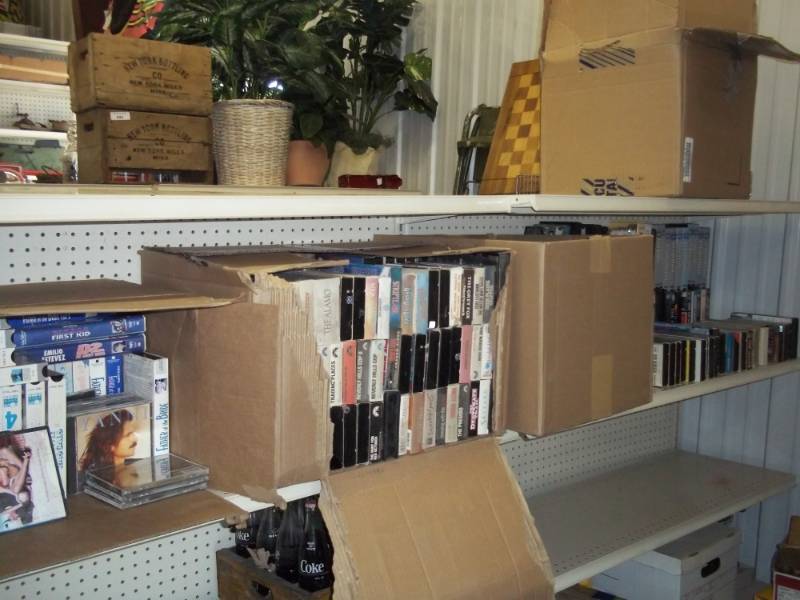 lot 147 image: Very Large Collection of VHS movies, Music CDs and Books
