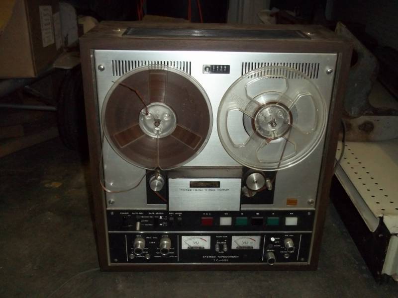 lot 184 image: reel to reel machine recorder