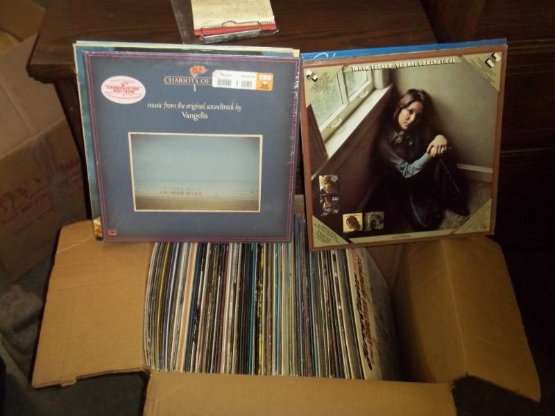 lot 205 image: Box of Records