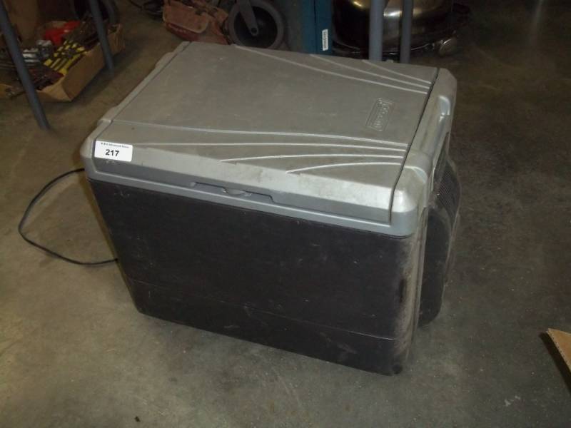 lot 217 image: 12 Volt Plug in Cooler