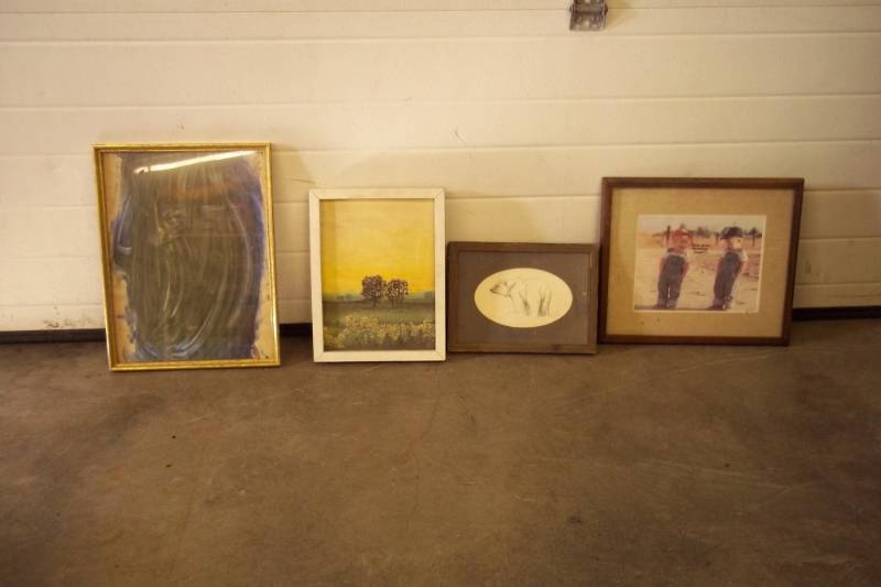 lot 241 image: Group of Four Framed Prints
